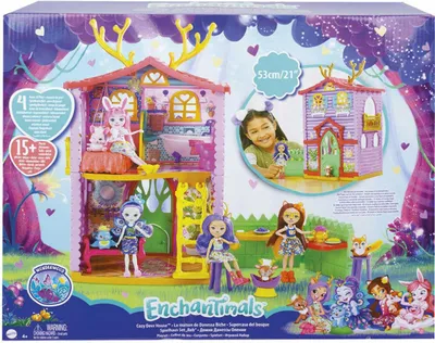 Zdjęcie produktu dla Enchantimals Mały Domek Jelonków Gyj18 P3 Mattel