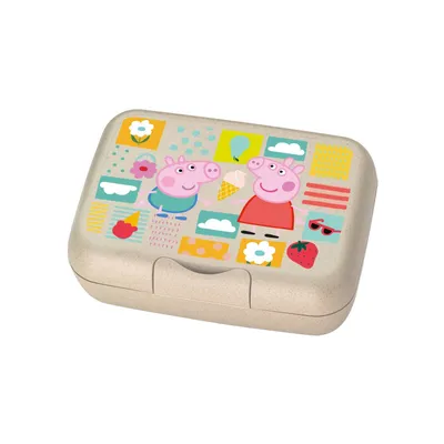 Obrázek produktu pro Svačinový box CANDY L PRASÁTKO PEPPA, z organického materiálu, KOZIOL