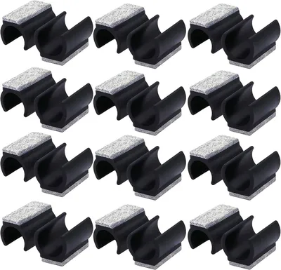 Produktbild von 24 Stück Stuhlgleiter für Freischwinger 25mm Klemmschalengleiter