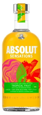 Immagine prodotto di Absolut Sensations Vodka aromatizzata alla frutta tropicale 20% Vol. 0,7l