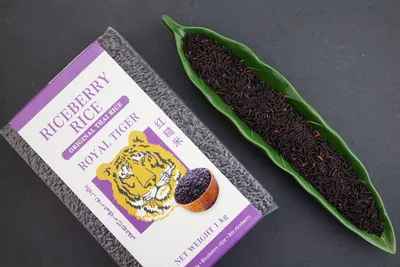 Produktbild von Royal Tiger Riceberry Reis 1kg