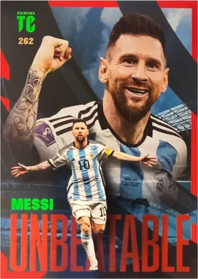 Produktbild von Top Class 2023 262 MESSI Unbeatable Red Panini Football Cards