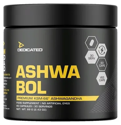 Produktbild von Dedicated Ashwa-Bol 60 Kapseln