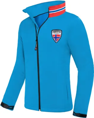 Zdjęcie produktu dla Kurtka softshellowa Nebulus GARDA męska, ciepła kurtka outdoorowa, praktyczna i wszechstronna kurtka przejściowa, Q847 - męska, niebieski, L