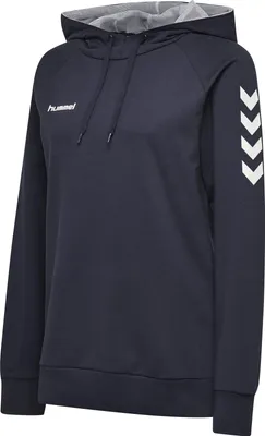 Immagine prodotto di hummel GO cotone felpa con cappuccio donna navy S