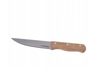 Produktbild von Allzweck Küchenmesser mit Holzgriff 30 cm – Universalmesser aus Edelstahl