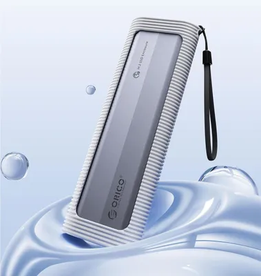 Produktbild von ORICO M.2 NVMe SSD-Gehäuse USB-C 10Gbps Silikon-Schutzhülle