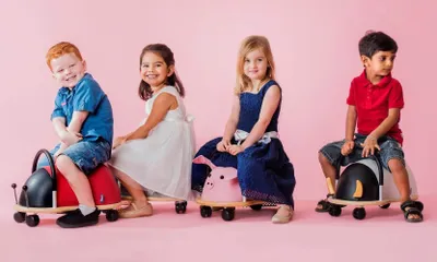 Produktbild von Wheely Bug (Rutscherauto) von 1-3 Jahre Größe S, Farbe:Hund