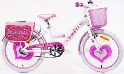 Produktbild von 20 Zoll Kinder Mädchen Fahrrad Kinderfahrrad Rad Bike LOVE Weiß