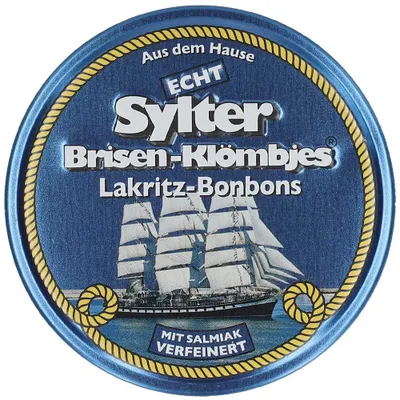 Obrázek produktu pro Pravé lékořicové bonbóny Sylt Island Klömbjes, 70 g bonbónů