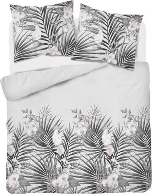 Zdjęcie produktu dla Detexpol Pościel satynowa 160x200 szara 4401 B Home Satin 122
