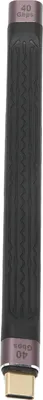 Obrázok produktu pre Krátky kábel USB C, kábel na rýchle nabíjanie PD, predlžovací kábel typu C, kábel typu C na kábel typu C, kábel typu C samec na samicu, káble USB