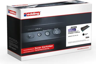 Produktbild von Edding Tonerkartusche EDD-6028 ersetzt Lexmark C736H2KG