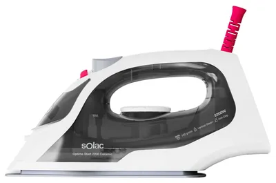 Productafbeelding van Solac PV2001 stoomstrijkijzer, 2200W, zwart