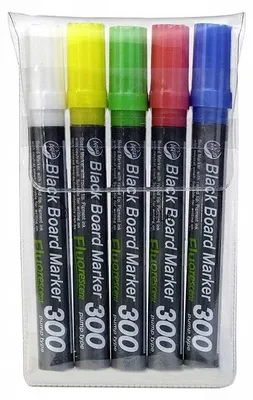 Produktbild von Snowman Kreidemarker verschiedene Farben 5 Stück Set