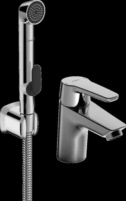 Immagine prodotto di Hansa HANSAPOLO Einhebelmischer DN15 mit Funktionsbrause 16cm Schlauch 69 l/min