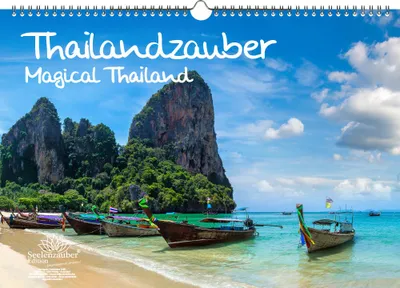 Produktbild von Thailandzauber Immerwährender Kalender DIN A3 Thailand Stadt und Land - Seelenzauber