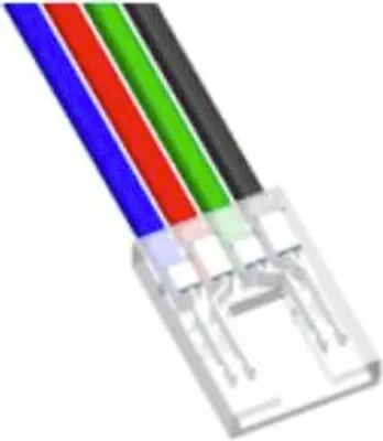 Zdjęcie produktu dla Taśma LED RGB 10 mm 12 V z przyłączem kablowym