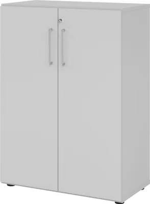 Produktbild von bümö smart Aktenschrank - 3 Ordnerhöhen - Nachbildung: Grau