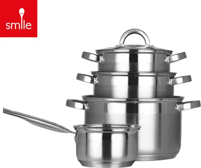 Produktbild von Smile MGK-21 9-teiliges Kochgeschirrset