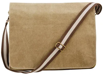 Obrázek produktu pro Plátěná taška přes rameno Quadra Vintage FK494 (jedna velikost) (Sahara)
