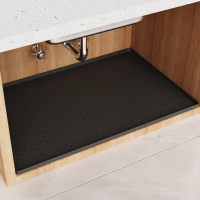 Produktbild von Silikon Abwaschmatte 86 x 55 cm mit Wabenstruktur Drainage