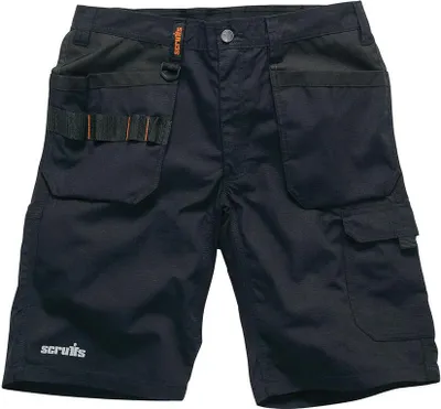 Produktbild von Stretch-Arbeitshorts „Flex“, schwarz Größe 54