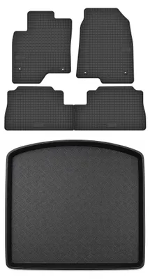 Obrázek produktu pro Gumové autokoberce SolidTread + vana kufru pro: Opel Antara 2006-2017 SUV 5 ks