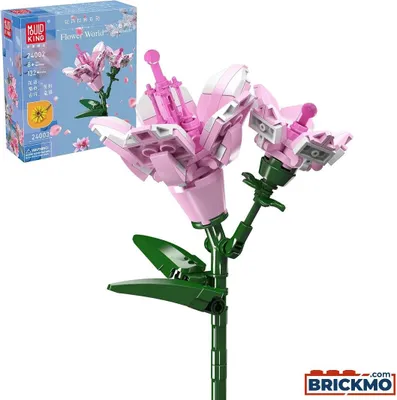 Zdjęcie produktu dla 24002 - Cegły zaciskowe Rhododendron (Mould King)