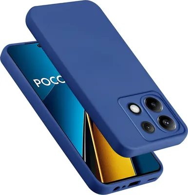 Zdjęcie produktu dla Etui Cadorabo do Xiaomi Poco X6 Silikonowe etui na telefon komórkowy wykonane z płynnego silikonu, odporne na zarysowania i wstrząsy etui ochronne do Xiaomi Poco X6