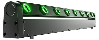 Obrázok produktu pre LED pásik – pohyblivý reflektor – 2x 8x12W RGBW – DMX – profesionálne zariadenie pre DJov a na pódiá – 100-240V