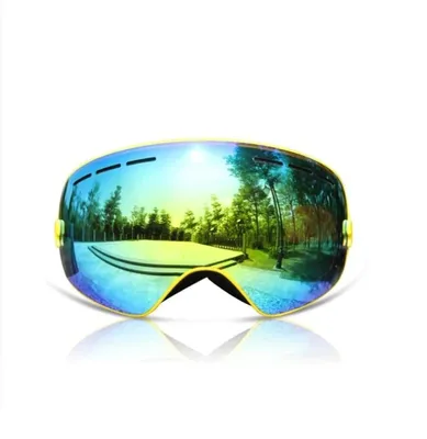 Produktbild von Skibrille Snowboard Brille UV-Schutz Anti Fog Ski Goggles für Schnee, für Brillenträger Herren Damen Erwachsene Jugendliche