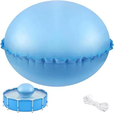 Productafbeelding van Zwembadkussens - Luchtkussens Zwembad - Winterafsluiting Zwembad - Verlaagt Ijsdruk - 137 cm - Blauw