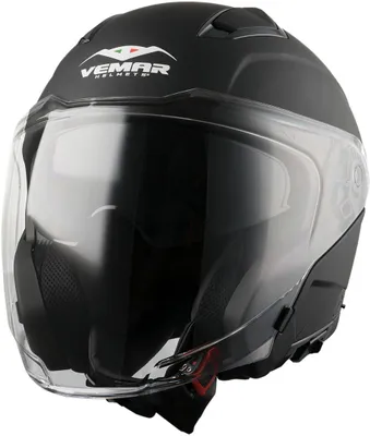 Immagine prodotto di Vemar Feng Jet Casco Colore: Nero opaco, Taglia: M (57/58)