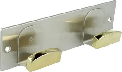 Produktbild von Garderobenleiste Gold Kleiderhaken Huthaken Garderobenhaken Wandhaken Mantelhaken