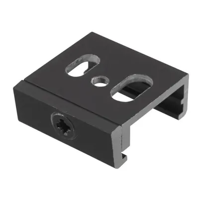 Produktbild von Qub Deckenklemme 3 Phasen Schienensystem Schwarz Halterung
