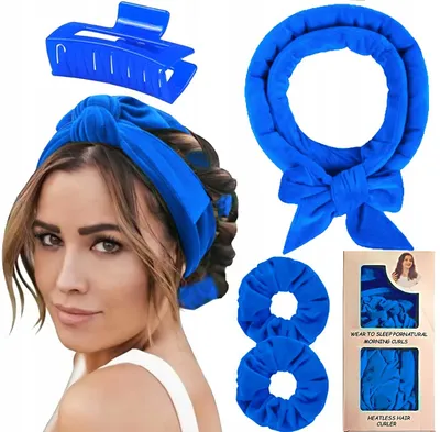 Produktbild von Weller Lockenwickler-Set für hitzefreies Haarstyling mit Spange