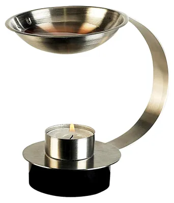 Produktbild von Duftlampe aus Edelstahl mit Teelicht und Teelichthalter Ø 39 mm