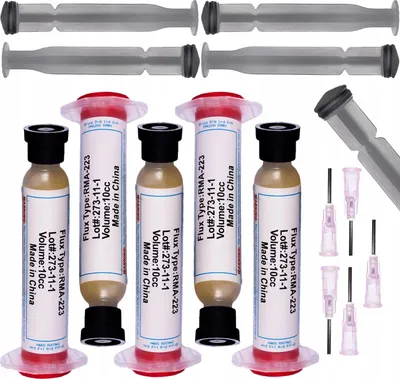 Produktbild von Pájka Rosfix Flux Flux RMA-223 - sada 5 kusov s kladivkom a ihlou