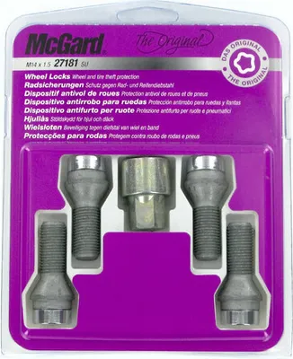 Immagine prodotto di Bullone ruota antifurto Conisch M14x1,5 (27181)
