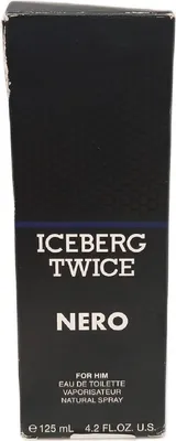 Produktbild von Iceberg Eau de Toilette Herrenparfum Parfum Twice Nero Duft Frische Männlich 125 ml