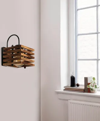 Immagine prodotto di Opviq, Avni- Avni kare ahşap yanık aplikLUN, marrone, applique, corpo in metallo