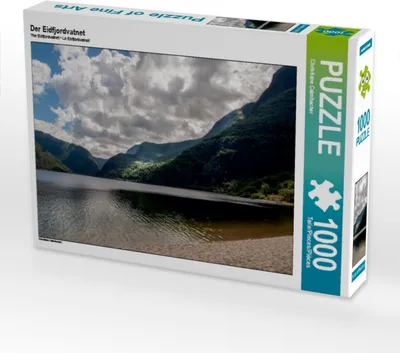 Produktbild von Calvendo Der Eidfjordvatnet 1000 Teile Puzzle quer 640x480mm, Calmbacher Christiane; 7330307