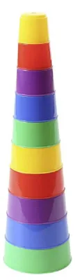 Image de Pyramide grande, 10 pièces - Jeu d'empilage