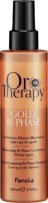 Immagine prodotto di Fanola - Oro Therapy 24K Gold Bi-Phase Conditioner - Balsamo spray nutriente senza risciacquo 200ml