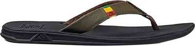 Produktbild von Reef Herren Slammed Rover Zehentrenner, Grün (Olive/Rasta Ovs), 37.5 EU