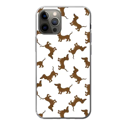 Obrázek produktu pro Kryt na mobilní telefon pro Apple iPhone 13 Pro Vzory - Pes - Jezevčík - Chlapci - Dívky - Děti - Děti Silikonové měkké pouzdro