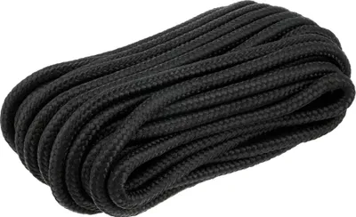 Produktbild von Geflochtenes Polypropylen-Seil 14 mm, 20 m, schwarz