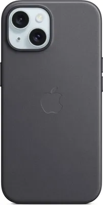 Produktbild von iPhone 15 Feingewebe Case mit MagSafe - Schwarz
