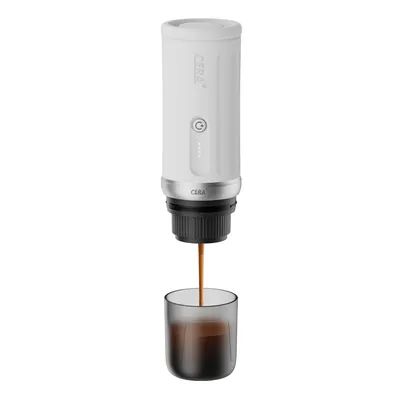 Produktbild von Cerapresso tragbare Kaffeemaschine – 13.500 mAh Akku (3. Gen), 20 Bar, Aufheizen in 150 Sek., für Kapseln & Bohnen, bis zu 8 Tassen pro Ladung, CERA+